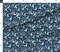 Dragon Fire Dark Blue Small Fantasy Watercolor Scarlet Flying Custom Printed Fabric by Spoonflower Various Fabrics by the Yard or Fat Quarter